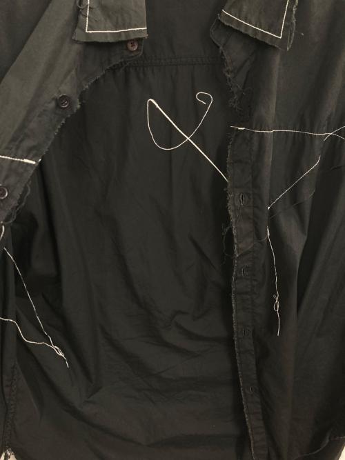 sulvam（サルバム）sulvam (サルバム) 長袖シャツ ブラック サイズ:Sの古着・服飾アイテム