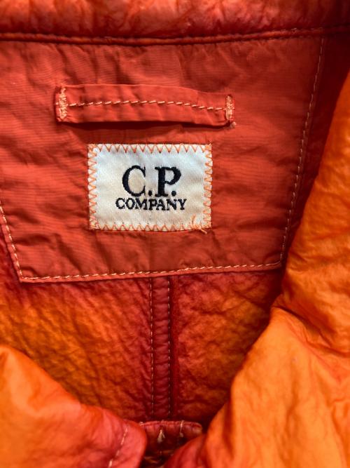 C.P COMPANY（シーピーカンパニー）C.P COMPANY (シーピーカンパニー) FELTRO BI-FILM SHORT JACKET（フェルトロ　バイフィルム　ショート　ジャケット） オレンジ サイズ:Mの古着・服飾アイテム