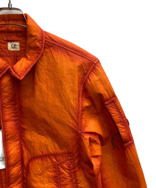 C.P COMPANY（シーピーカンパニー）C.P COMPANY (シーピーカンパニー) FELTRO BI-FILM SHORT JACKET（フェルトロ　バイフィルム　ショート　ジャケット） オレンジ サイズ:Mの古着・服飾アイテム