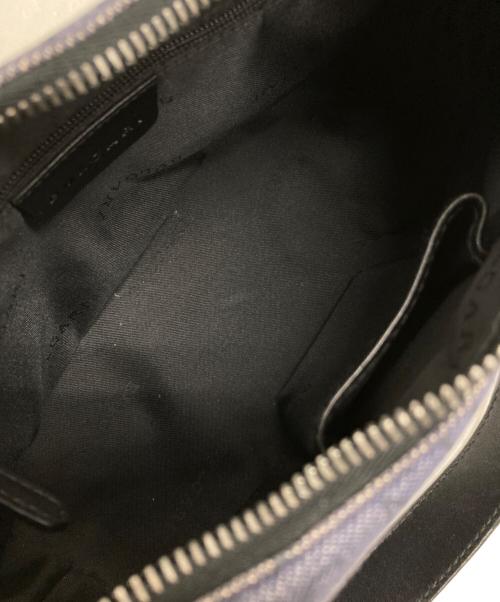 BVLGARI（ブルガリ）BVLGARI (ブルガリ) ロゴマニアハンドバッグ インディゴの古着・服飾アイテム