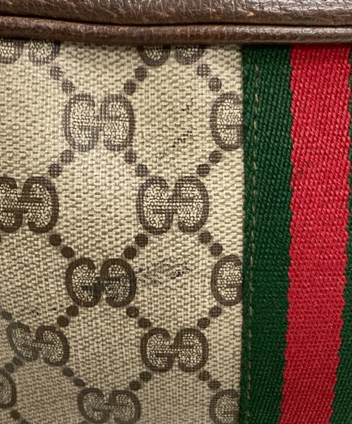 GUCCI PARFUMS（グッチパフューム）GUCCI parfums (グッチパフューム) シェリーラインショルダーバッグ ブラウンの古着・服飾アイテム