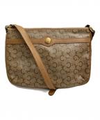 CELINEセリーヌ）の古着「OLD Cマカダムショルダーバッグ」｜ベージュ