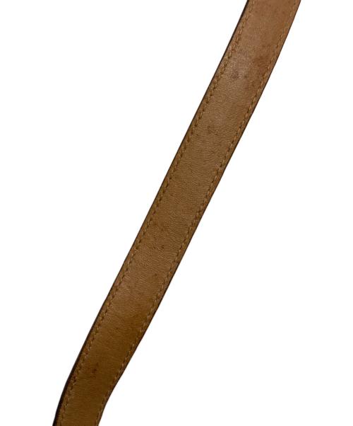 CELINE（セリーヌ）CELINE (セリーヌ) OLD Cマカダムショルダーバッグ ベージュの古着・服飾アイテム