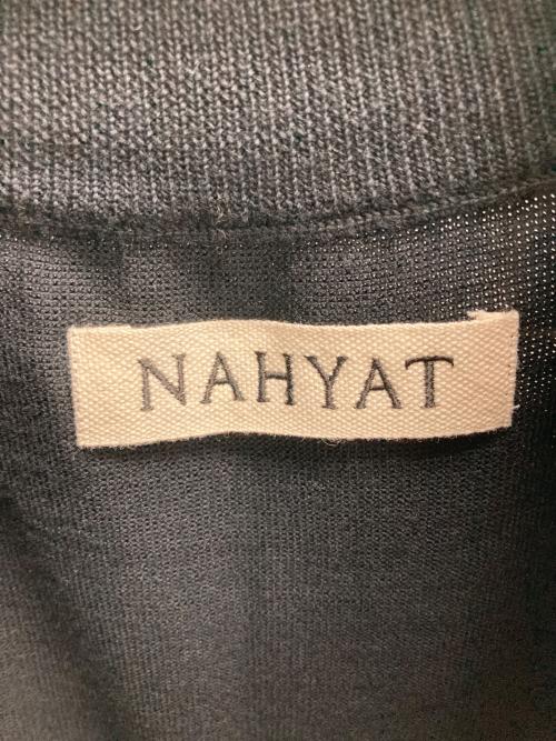 Nahyat（ナヤット）NAHYAT (ナヤット) ノースリーブニット ブラック サイズ:３の古着・服飾アイテム