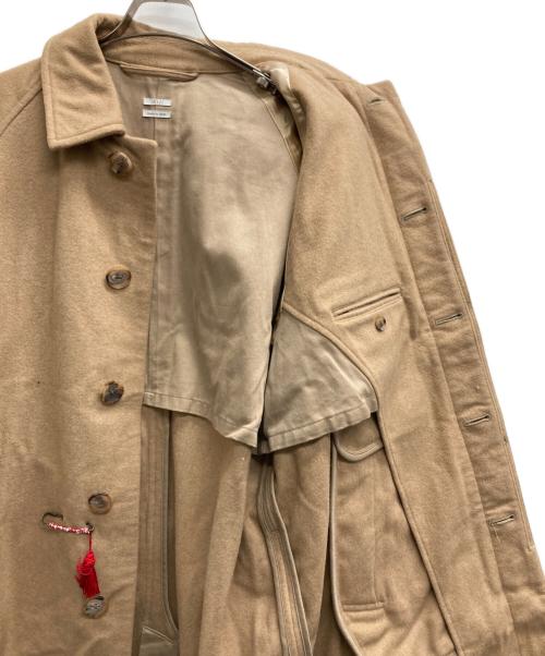 ikiji（イキジ）IKIJI (イキジ) カシミヤ混コート ベージュ サイズ:3の古着・服飾アイテム