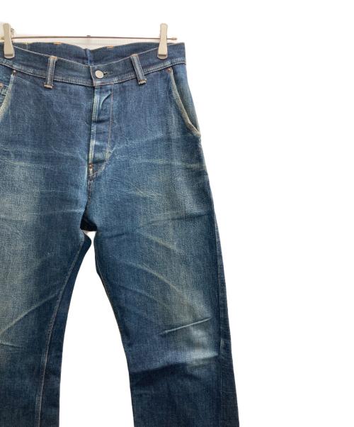 Trophy Clothing（トロフィークロージング）TROPHY CLOTHING (トロフィークロージング) シンチバックデニムパンツ ネイビー サイズ:30の古着・服飾アイテム