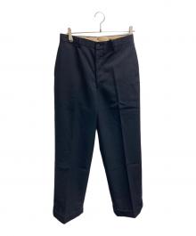 Trophy Clothing（トロフィークロージング）の古着「101 WOOL TROUSERS（ウール　トラウザーズ）」｜ネイビー