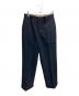 TROPHY CLOTHING（トロフィークロージング）の古着「101 WOOL TROUSERS（ウール　トラウザーズ）」｜ネイビー