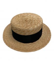 Trophy Clothing（トロフィークロージング）の古着「Boater Hat（ボーター　ハット）」｜ベージュ