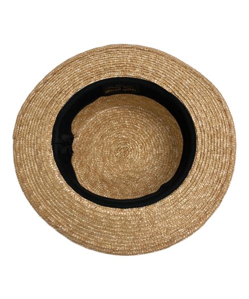 Trophy Clothing（トロフィークロージング）TROPHY CLOTHING (トロフィークロージング) Boater Hat（ボーター　ハット） ベージュの古着・服飾アイテム