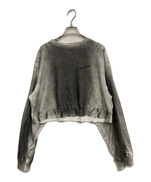 PRANK PROJECT（プランクプロジェクト）PRANK PROJECT (プランクプロジェクト) Spray Dyed Long Sleeve Tee グレー サイズ:FREEの古着・服飾アイテム