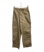 Spick and Spanスピックアンドスパン）の古着「刺繍ペインターパンツ」｜ベージュ