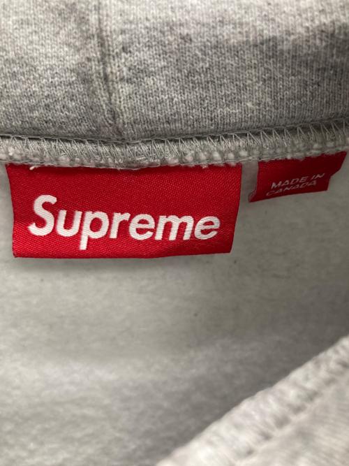 SUPREME（シュプリーム）SUPREME (シュプリーム) Anarchy Hooded Sweatshirt（アナーキー　フーデッド　スウェットシャツ） グレー サイズ:Lの古着・服飾アイテム