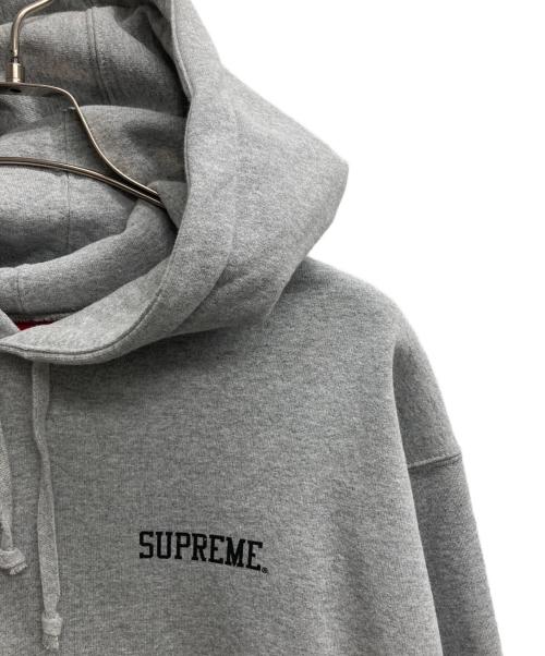 SUPREME（シュプリーム）SUPREME (シュプリーム) Anarchy Hooded Sweatshirt（アナーキー　フーデッド　スウェットシャツ） グレー サイズ:Lの古着・服飾アイテム
