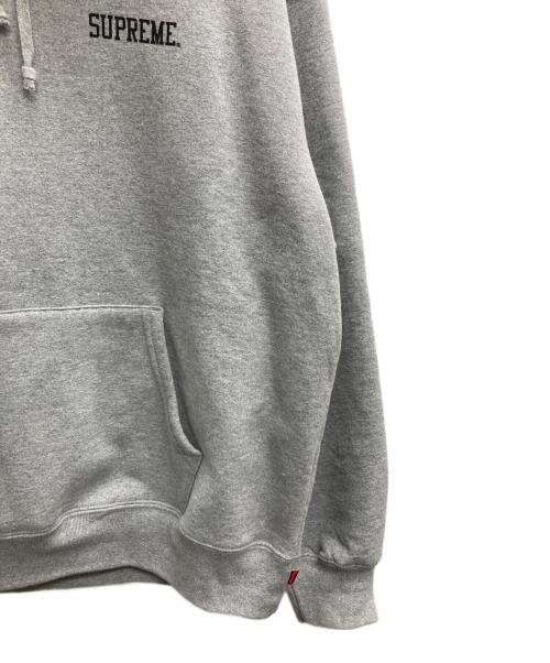 SUPREME（シュプリーム）SUPREME (シュプリーム) Anarchy Hooded Sweatshirt（アナーキー　フーデッド　スウェットシャツ） グレー サイズ:Lの古着・服飾アイテム