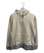 RUSSELL ATHLETICラッセルアスレチック）の古着「ProCO 裏起毛 フーディ」｜アイボリー