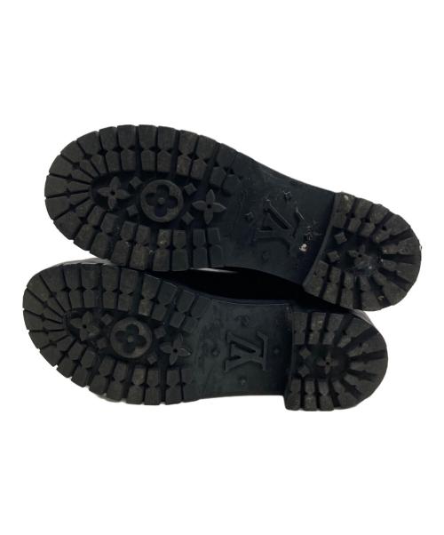 LOUIS VUITTON（ルイ ヴィトン）LOUIS VUITTON (ルイ ヴィトン) レインブーツ ブラック サイズ:37の古着・服飾アイテム