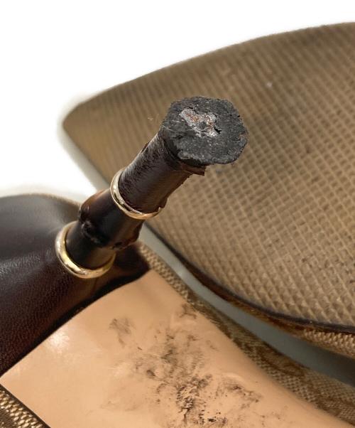 GUCCI（グッチ）GUCCI (グッチ) バンブーヒールパンプス ベージュ サイズ:36Cの古着・服飾アイテム