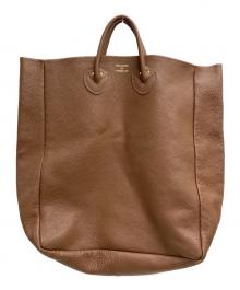 YOUNG & OLSEN The DRYGOODS STORE（ヤングアンドオルセン ザ ドライグッズストア）の古着「LETHER TOTE L」｜ブラウン