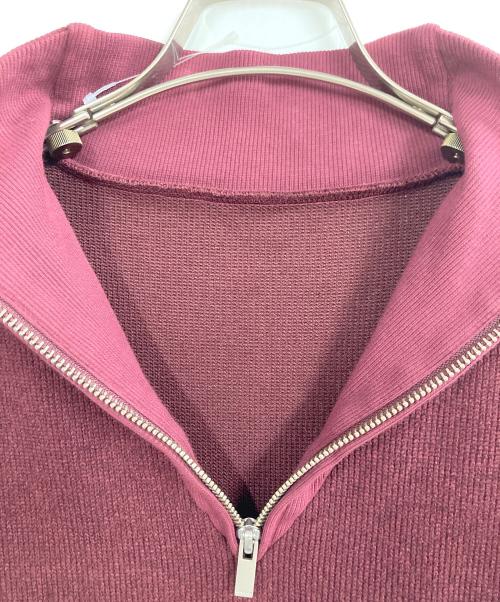 Ameri（アメリ）AMERI (アメリ) UND HALF ZIP SWEAT DRESS ボルドー サイズ:Mの古着・服飾アイテム