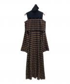 Ameriアメリ）の古着「UND OFF SHOULDER KNIT DRESS」｜ブラック