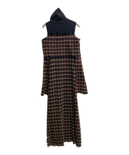 Ameri（アメリ）AMERI (アメリ) UND OFF SHOULDER KNIT DRESS ブラック サイズ:M 未使用品の古着・服飾アイテム