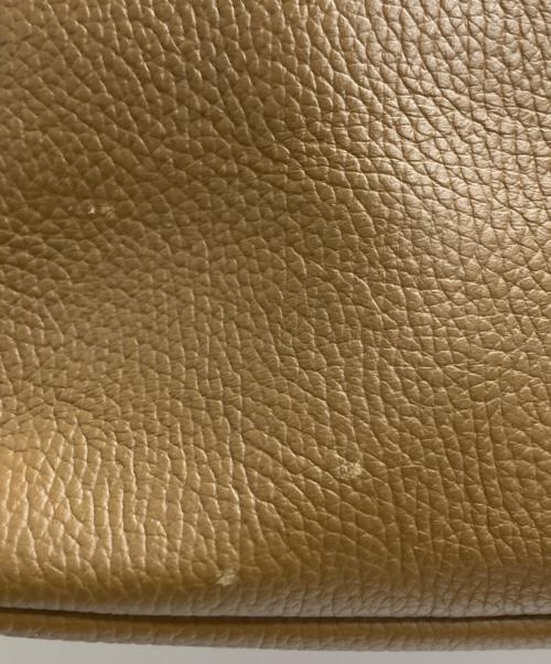 YOUNG & OLSEN The DRYGOODS STORE（ヤングアンドオルセン ザ ドライグッズストア）YOUNG & OLSEN The DRYGOODS STORE (ヤングアンドオルセン ザ ドライグッズストア) EMBOSSED LEATHER D TOTE M ブラウンの古着・服飾アイテム