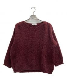 TRICOTS JEAN MARC（トリコットジーンマルク）の古着「モヘア混ニット」｜ブラウン