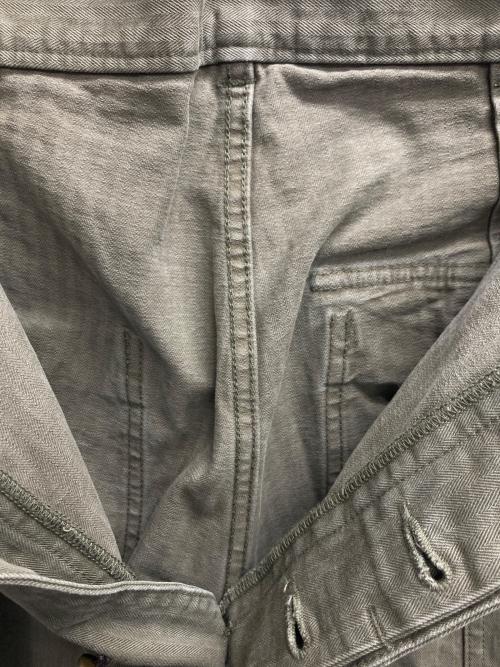 A.PRESSE（アプレッセ）A.PRESSE (アプレッセ) 22AW USAF Hemmed Bottoms（ヘムド　ボトムス） カーキ サイズ:１の古着・服飾アイテム