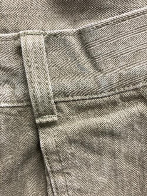 A.PRESSE（アプレッセ）A.PRESSE (アプレッセ) 22AW USAF Hemmed Bottoms（ヘムド　ボトムス） カーキ サイズ:１の古着・服飾アイテム