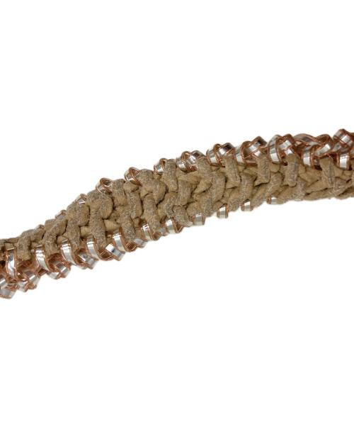 ANTEPRIMA（アンテプリマ）ANTEPRIMA (アンテプリマ) ワイヤートートバッグ シャンパンゴールドの古着・服飾アイテム