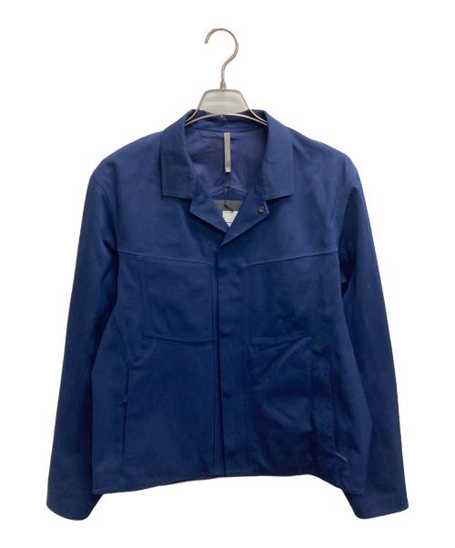 ARC'TERYX VEILANCE（アークテリクスヴェイランス）ARC'TERYX VEILANCE (アークテリクスヴェイランス) Voronoi wool jacket（ボロノイ　ウール　ジャケット） ネイビー サイズ:Mの古着・服飾アイテム