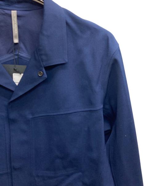ARC'TERYX VEILANCE（アークテリクスヴェイランス）ARC'TERYX VEILANCE (アークテリクスヴェイランス) Voronoi wool jacket（ボロノイ　ウール　ジャケット） ネイビー サイズ:Mの古着・服飾アイテム