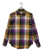 Vivienne Westwood manヴィヴィアン ウェストウッド マン）の古着「チェックシャツ」｜イエロー