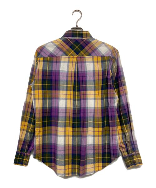 Vivienne Westwood man（ヴィヴィアン ウェストウッド マン）Vivienne Westwood man (ヴィヴィアン ウェストウッド マン) チェックシャツ イエロー サイズ:50の古着・服飾アイテム