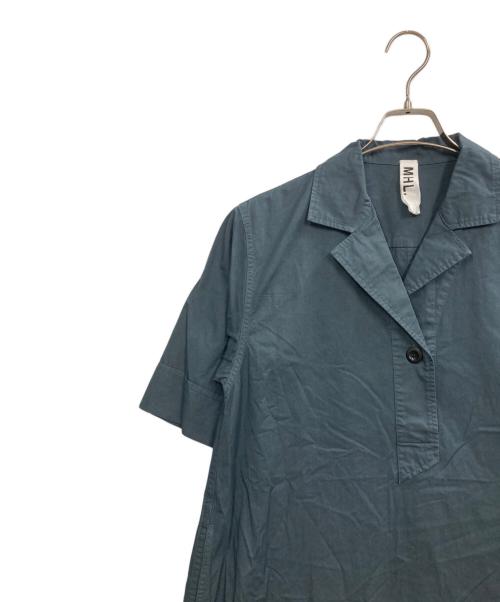 MHL（エムエイチエル）MHL (エムエイチエル) SUPER FINE COTTON TWILL グレー サイズ:1の古着・服飾アイテム