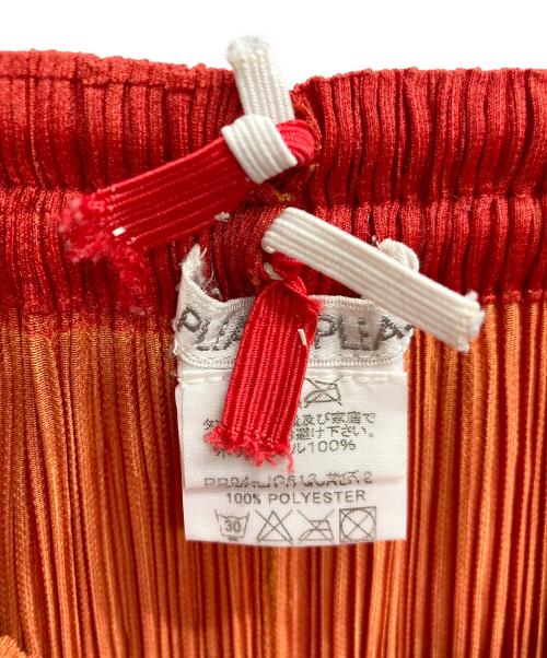 PLEATS PLEASE（プリーツプリーズ）PLEATS PLEASE (プリーツプリーズ) プリーツスカート オレンジ サイズ:2の古着・服飾アイテム