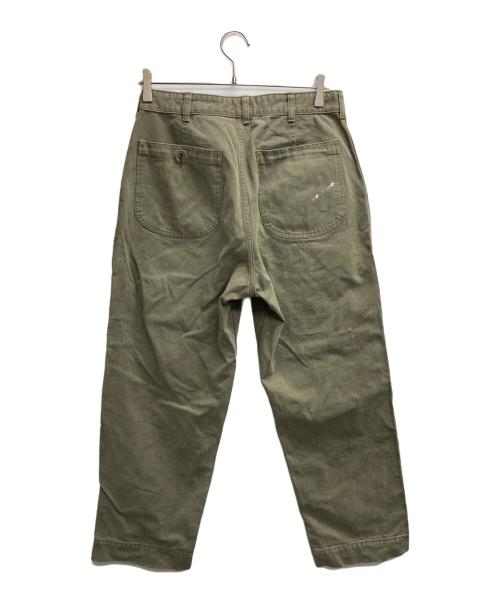 HERILL（ヘリル）HERILL (ヘリル) 25AW USMCヘリンボーンツイルパンツ カーキ サイズ:1の古着・服飾アイテム