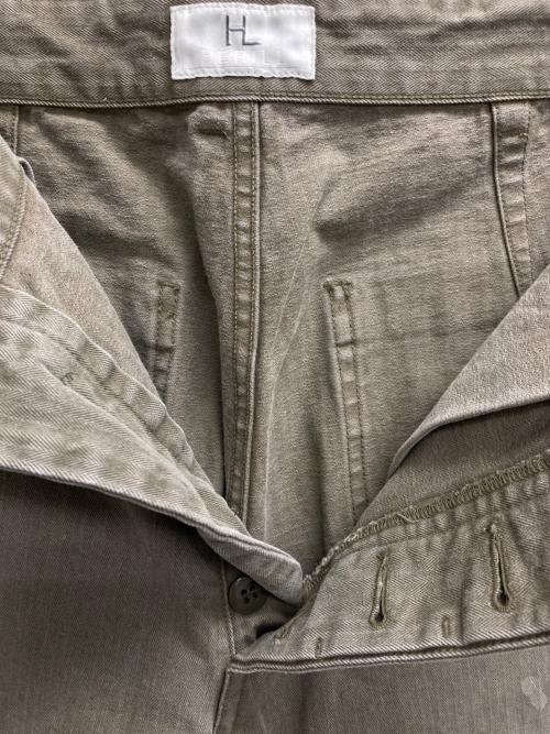 HERILL（ヘリル）HERILL (ヘリル) 25AW USMCヘリンボーンツイルパンツ カーキ サイズ:1の古着・服飾アイテム