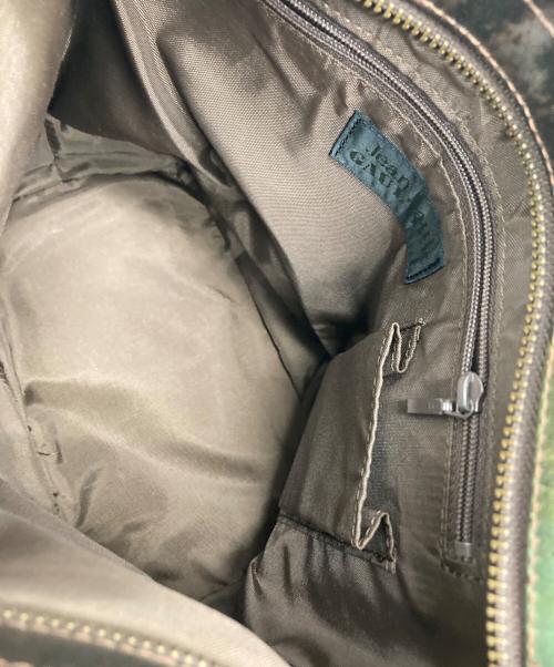 Jean Paul GAULTIER（ジャンポールゴルチェ）Jean Paul GAULTIER (ジャンポールゴルチェ) Vサイバーハンドバッグ 玉虫色の古着・服飾アイテム