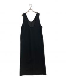 SLOBE IENA（スローブ イエナ）の古着「Uネックジャンパースカート」｜ブラック