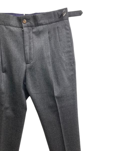 giab's ARCHIVIO（ジャブス アルキヴィオ）giab's ARCHIVIO (ジャブス アルキヴィオ) スラックス グレー サイズ:44の古着・服飾アイテム