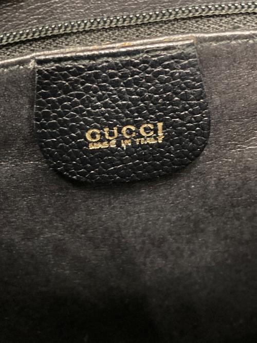 GUCCI（グッチ）GUCCI (グッチ) ショルダーバッグ ブラックの古着・服飾アイテム
