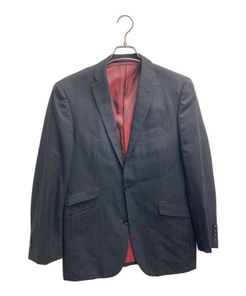 BURBERRY BLACK LABEL（バーバリーブラックレーベル）BURBERRY BLACK LABEL (バーバリーブラックレーベル) ３ピースセットアップスーツ ブラック サイズ:４０Lの古着・服飾アイテム