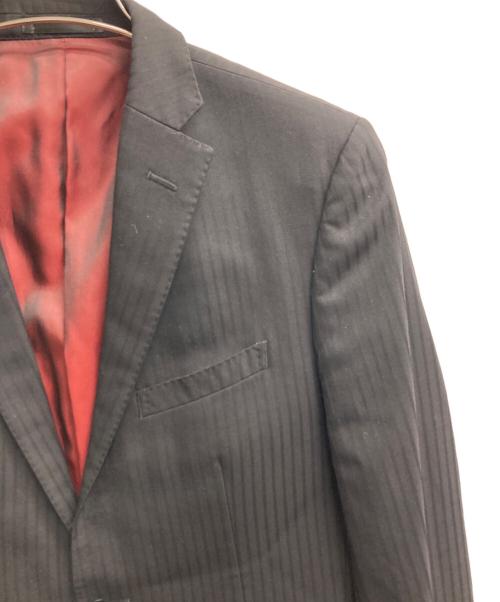 BURBERRY BLACK LABEL（バーバリーブラックレーベル）BURBERRY BLACK LABEL (バーバリーブラックレーベル) ３ピースセットアップスーツ ブラック サイズ:４０Lの古着・服飾アイテム