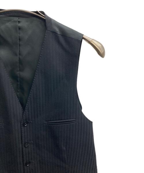 BURBERRY BLACK LABEL（バーバリーブラックレーベル）BURBERRY BLACK LABEL (バーバリーブラックレーベル) ３ピースセットアップスーツ ブラック サイズ:４０Lの古着・服飾アイテム