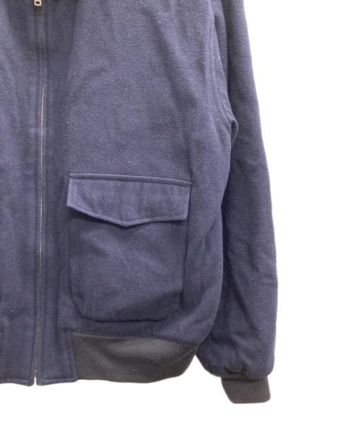 POLO RALPH LAUREN（ポロ・ラルフローレン）POLO RALPH LAUREN (ポロ・ラルフローレン) ウールキルティングドリズラージャケット ネイビー サイズ:Lの古着・服飾アイテム