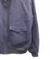 中古・古着 POLO RALPH LAUREN (ポロ・ラルフローレン) ウールキルティングドリズラージャケット ネイビー サイズ:L：15000円