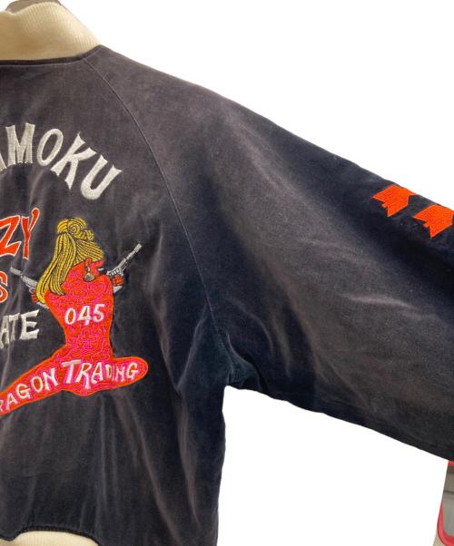 CRAZY KEN BAND（クレイジー ケン バンド）CRAZY KEN BAND (クレイジー ケン バンド) スカジャン ブラック サイズ:不明の古着・服飾アイテム