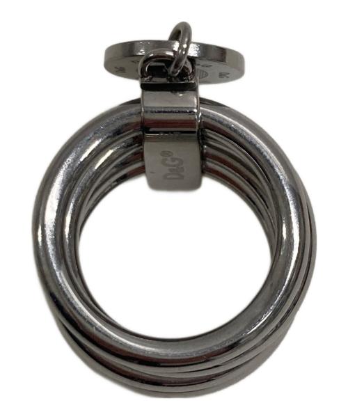 DOLCE & GABBANA（ドルチェ＆ガッバーナ）DOLCE & GABBANA (ドルチェ＆ガッバーナ) ４連リング シルバー サイズ:10号の古着・服飾アイテム